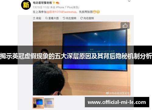 揭示英冠虚假现象的五大深层原因及其背后隐秘机制分析