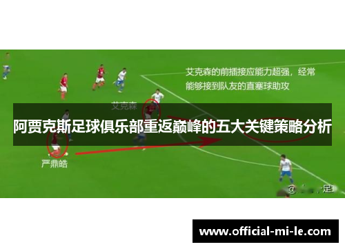 阿贾克斯足球俱乐部重返巅峰的五大关键策略分析